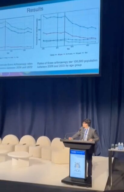 Presenting at the AOA Annual Scientific Meeting.